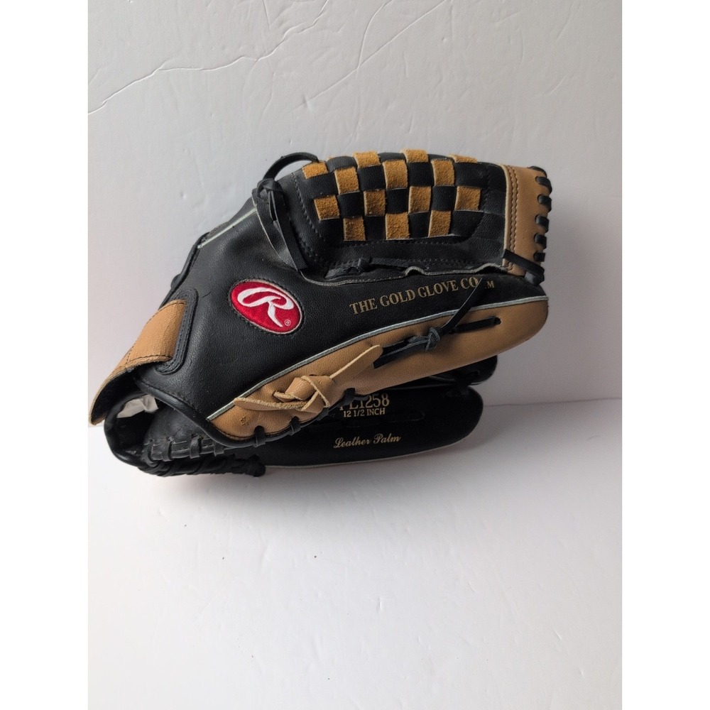 Rawlings 12.5" Players Series Leather Palm Baseball PL1258 Glove The Gold Glove